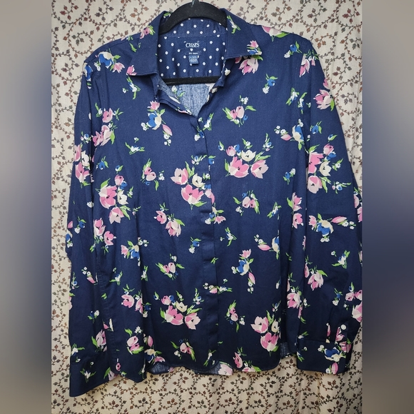 Women's Chaps Blouse - Picture 1 of 3